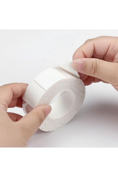 erorex Snail Foam Cotton Double Face Tape Pre Cut 25Mm X 3M Strong Double Sided Wall Mounting Tape
