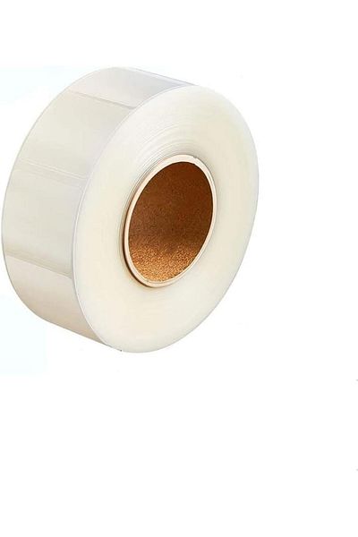 erorex Clear Waterproof Label Protector 500 Stickers Square Transparent Dustproof Seals Labels For