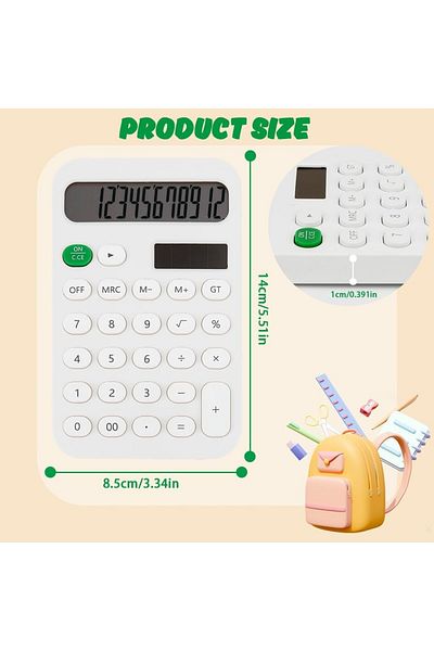 erorex Simple Calculator Desk Calculator Small Calculator Solar Calculator Basic Calculators For Students