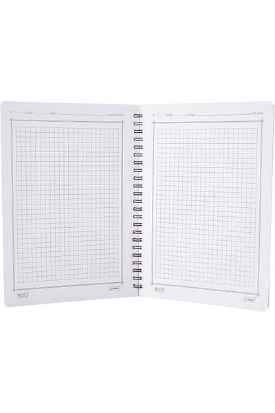 erorex Square Ruled Notebook 40 Sheets A5 Size Multicolor