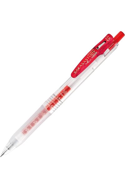 erorex Gel Ballpoint Pen Study 0.5 Red 10Pcs B Jjm88 R