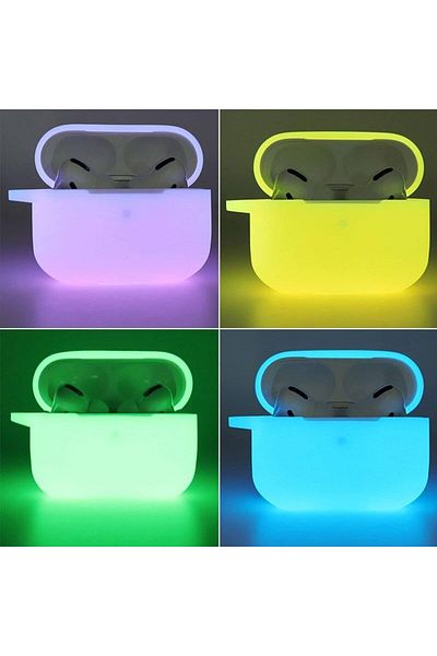 erorex Airpods Pro2 Case Night Glow Silicone Case Cover Protective Soft Case Compatible With Airpods Pro 2