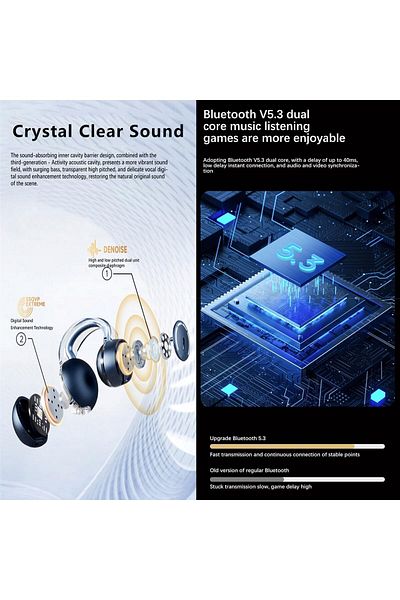 erorex Wireless Bluetooth Earpiece Bluetooth Headset In Ear Bluetooth Headset With Mic Noise Canceling