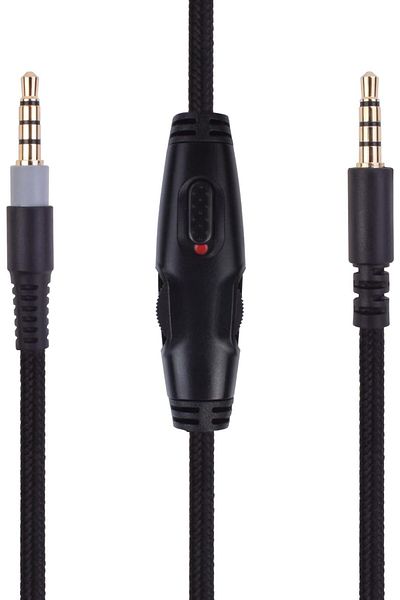 erorex Earphone Accessories Replacement Audio Earphone Cablecord Line With Volume Control For Astro A10