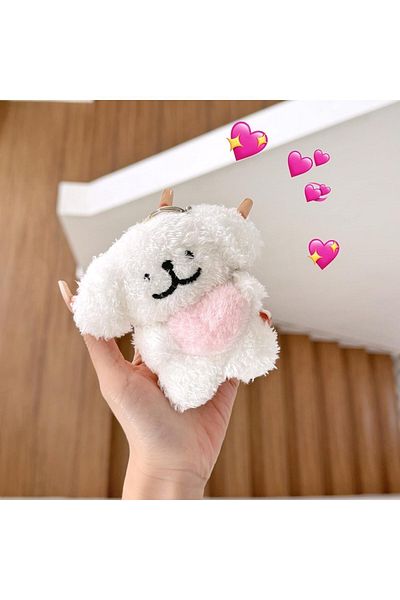 erorex Plush Case For Airpods Pro & Airpods Pro 2 Fluffy 3D Cartoon Animal Case + Soft Tpu Cover Warm