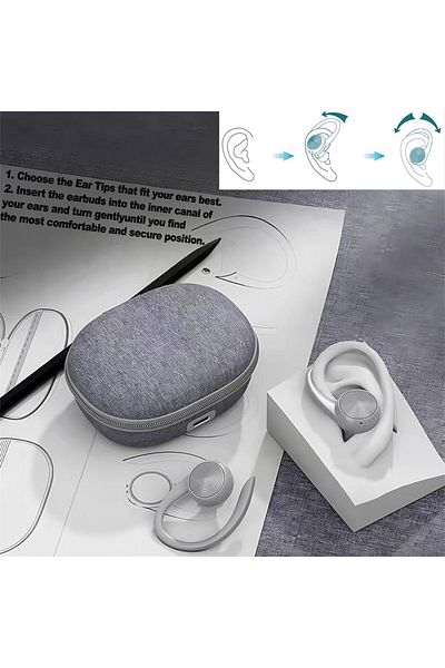 erorex Bluetooth Headphones Speaker 2 In 1 Sports In Ear Neckband Headphones Wireless With Retractable