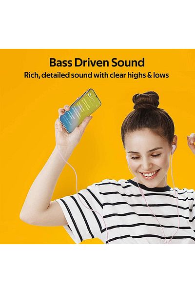 erorex Lightning Earbuds Noise Isolating Hi Fi Mfi Certified Mono Earphone With In Line Volume Control