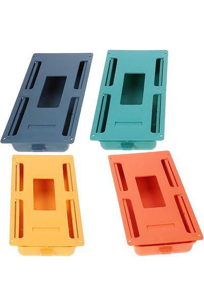 erorex Pen Holder Under Desk Organisers Under Desk Drawer 4 Pack Under Desk Storage Drawer Organizer Set