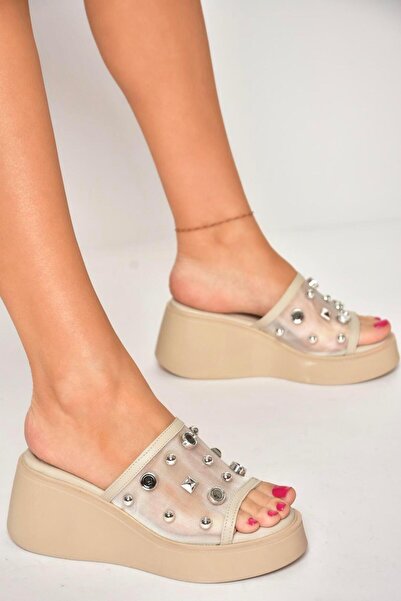 Fox Shoes U973622009 Жіночі тапочки з товстою підошвою