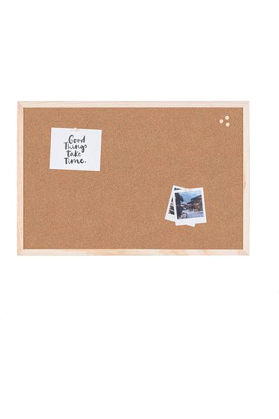 erorex Mc030012010 Cork Board Budget Wood Frame 60 X 40 Cm Brown Wood
