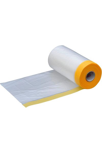 erorex Taped Masking Film For Automotive Covering Paint Masking Furniture And Floors And Appliance