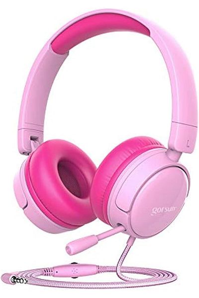 erorex Kid Safe 2 In 1 Wireless Bluetooth Headphones Crystal Clear Sound Safe Volume Limiting Foldable
