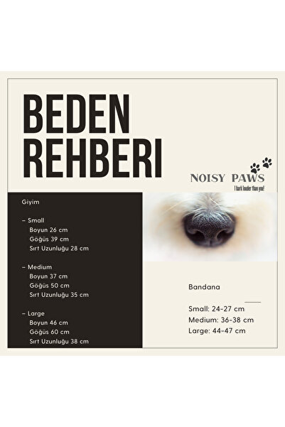 Noisy Paws Köpek Smokini