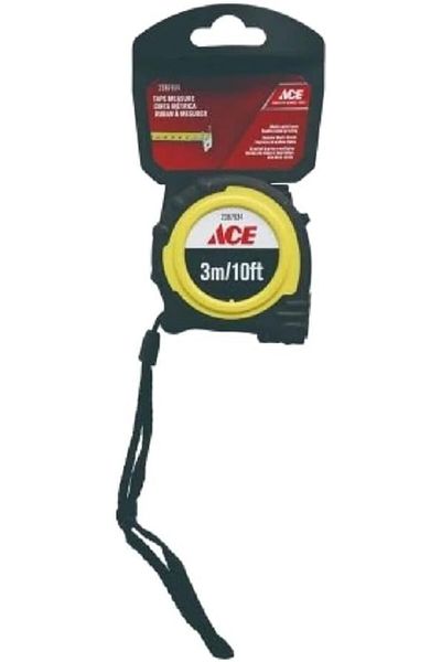 erorex Double Sided Measuring Tape Black And Yellow 16Mm X 3M