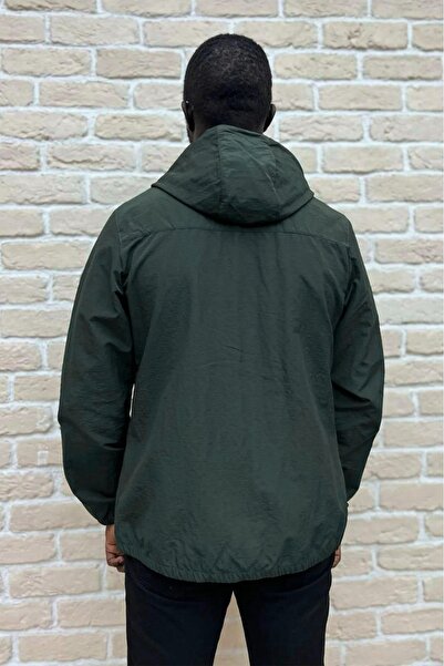 PIQUE Ανδρικό αδιάβροχο Glenn με κουκούλα και ελαστικό στρίφωμα