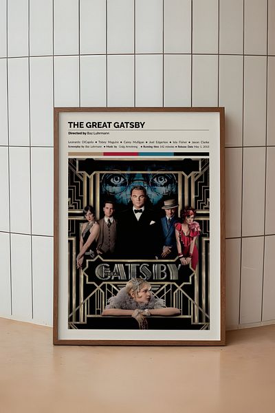 House Gorgeous Poster fără rame cu design de filmul Great Gatsby