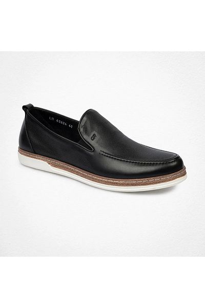 Greyder 62624 Genuine Leather Casual Comfortable Orthopedic Men's Shoes