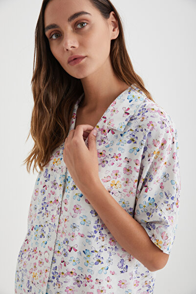 Catherine's Çiçek desenli şort takım