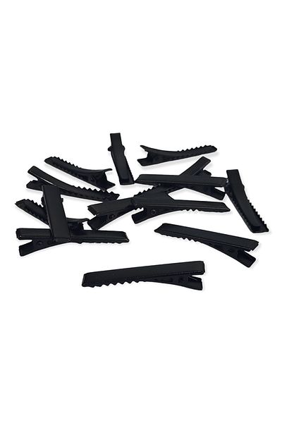 hobimon 100 bucăți 45 mm dispozitiv de închidere crocodil - negru