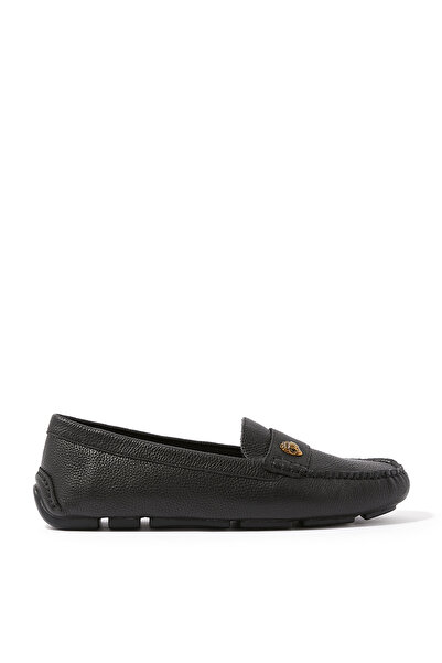 Kurt Geiger Eagle Driver Loafer - Siyah Şık Kadın Ayakkabı