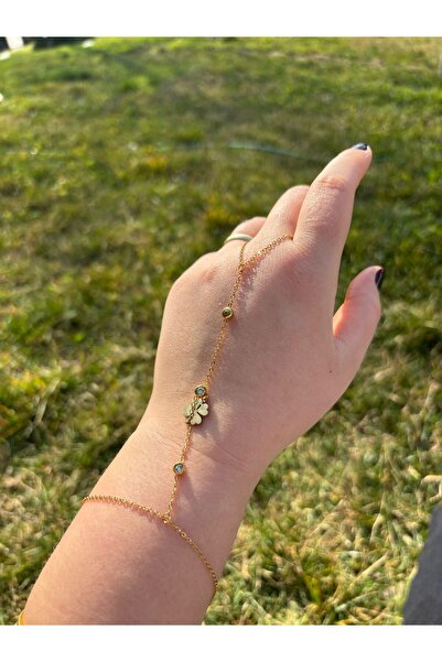 MeSin Store YONCA VE ZİRKON TAŞ DETAYLI KADIN ÇELİK ŞAHMERAN