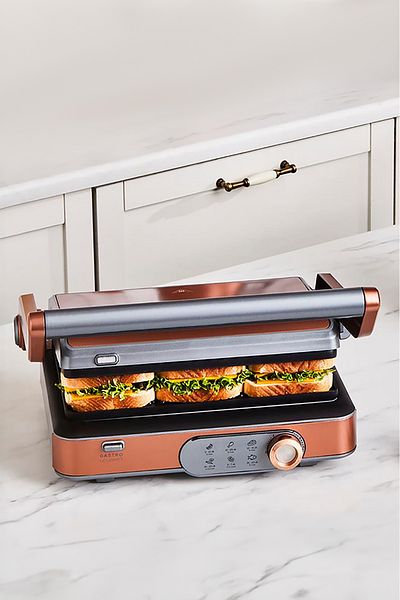 Karaca Gastro Gourmet 2000 W Grill and Toaster, 6 Slice Capacity