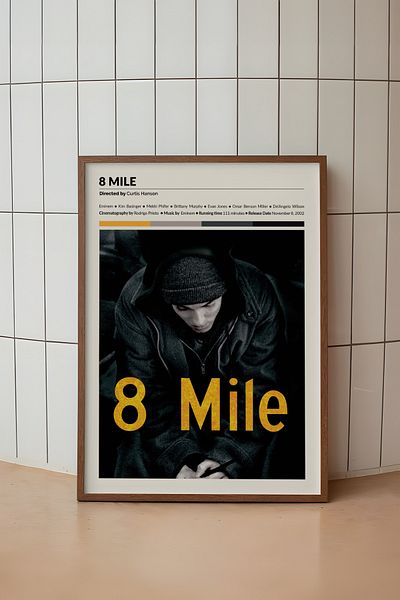 House Gorgeous Poster fără rame cu design de film de 8 mile