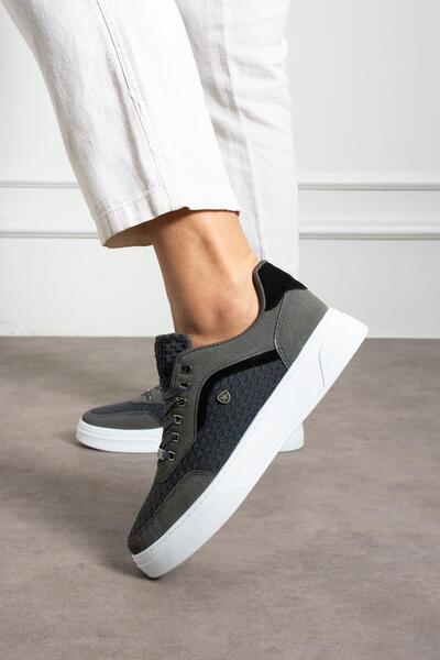 L.A Polo Nefes Alabilen Füme Erkek Sneaker Ayakkabı