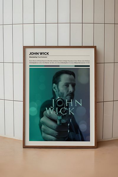 House Gorgeous Poster fără rame cu design de film John Wick