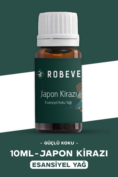 ROBEVE Japon Kirazı Uçucu Yağ Esansiyel Yağ Uçucu Koku Yağı Hava Nemlendirici Uçucu Yağ Difüzör Esansı 10ML