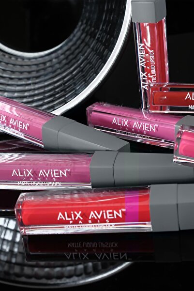 Alix Avien Uzun Süre Kalıcı Kadifemsi Kuruma Yapmayan Mat Likit Ruj - Matte Liquid Lipstick 506 Dirty Pink