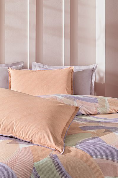 Puffy Hera Double Duvet Cover Set - Orange