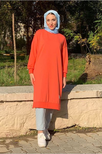 Moda Rosa 24k36450 - Coral - Soul Puane Long Sweat