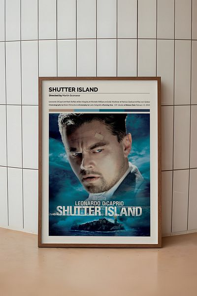 House Gorgeous Poster fără încadrare cu design de film Shutter Island