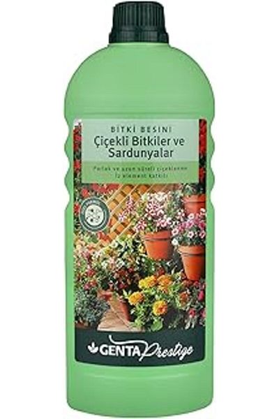 Mu Art Ahşap Prestige Flowering Plants and Geraniums Liquid Plant Food Liquid Fertilizer1000 ml