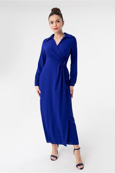 Moda Rosa 24K9241 - SAKS - PUANE DRAPELY CREP DRESS