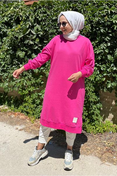 Moda Rosa 24k36450 - Fuchsia - Soul Puane Long Sweat