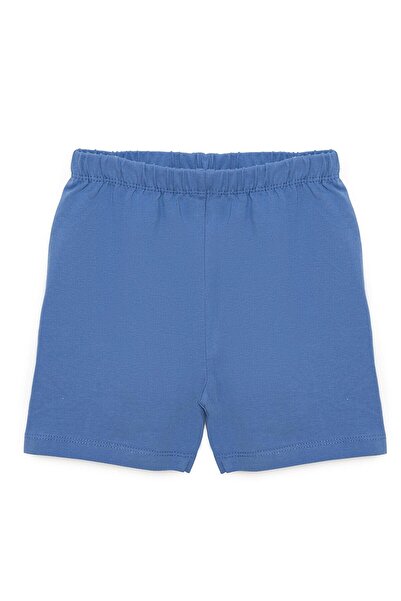 ebebek Hello Baby HelloBaby Erkek Bebek Şort Süprem Kumaş Mavi