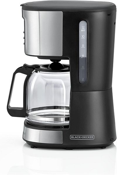 erorex 12 Cup Coffee Maker 900W Programmable Drip Coffee Machine 1.5L Glass Carafe 24 Hour Timer Keep Warm