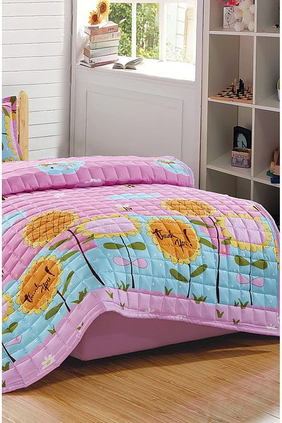 erorex Kids Compressed Comforter Set Reversible Bedding Set For Girls And Boys Soft Breathable 3Pcs Single