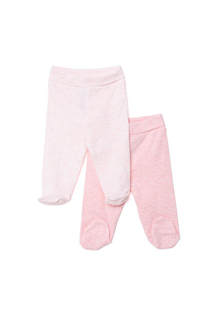 ebebek Hello Baby HelloBaby Unisex 2li Patikli Alt Ribana Bej