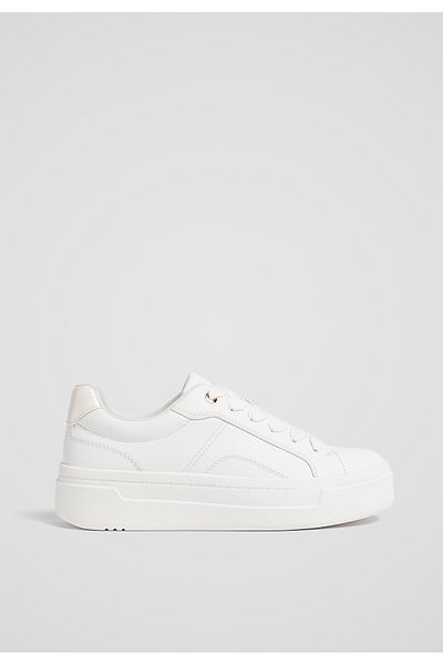 Stradivarius Women's White Heel Detailed Sports Shoes 19007570