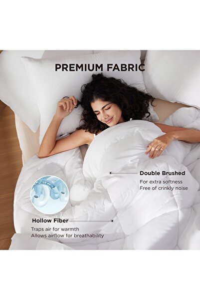 erorex Comforter Duvet Insert Quilted Comforters King Size All Season Duvet Down Alternative Bedding