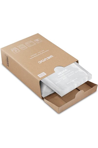 erorex أكياس حفظ الطعام المفرغة من الهواء مقاس 8 × 12 بوصة، سعة 200 كيس، مثالية لحفظ الطعام، خالية من مادة BPA