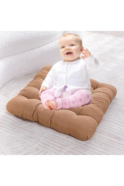 erorex Floor Pillow Square Meditation Pillow For Seating On Floor Solid Thicken Tufted Seat Cushion Pouf