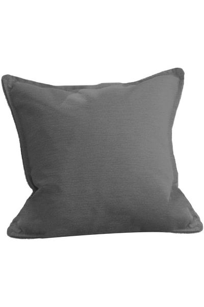 erorex Linen Square Decorative Cushion Microfiber Filler 45 * 45 Gray Am.102060400269 Pen