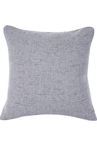 erorex Soft Linen Decorative Solid Filled Cushion 45*45 Light Gray Am.8563257 Kun