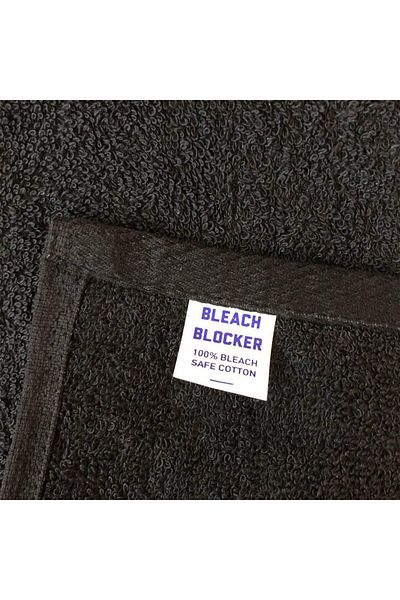 erorex Bleach Safe Salon Towels Pack Of 12 16 X 28 Inch Black