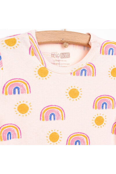 ebebek Hello Baby HelloBaby Gökkuşağı Kısa Kol Body