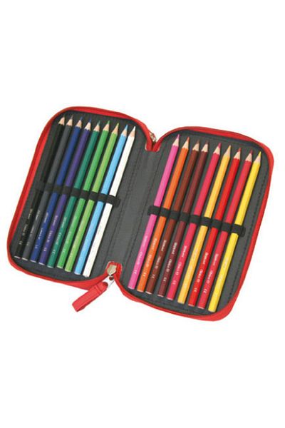 Grafoplast Fixo Kids equipped pencil case Blue